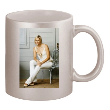 Jenni Falconer 11oz Metallic Silver Mug