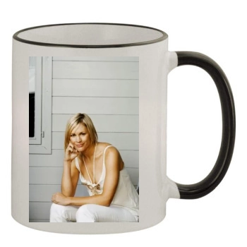 Jenni Falconer 11oz Colored Rim & Handle Mug