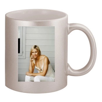 Jenni Falconer 11oz Metallic Silver Mug