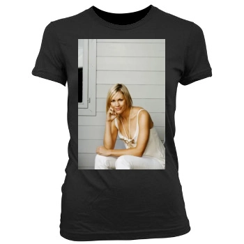 Jenni Falconer Women's Junior Cut Crewneck T-Shirt