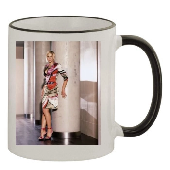 Jenni Falconer 11oz Colored Rim & Handle Mug