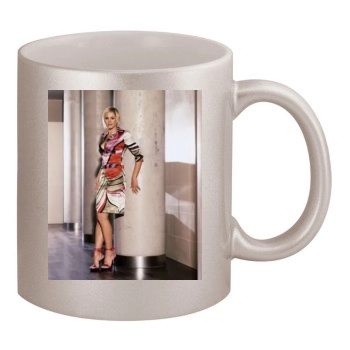 Jenni Falconer 11oz Metallic Silver Mug