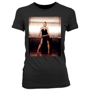 Jenni Falconer Women's Junior Cut Crewneck T-Shirt