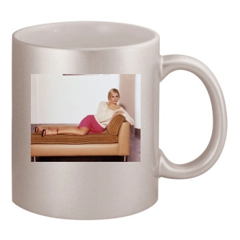 Jenni Falconer 11oz Metallic Silver Mug