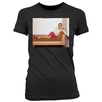 Jenni Falconer Women's Junior Cut Crewneck T-Shirt