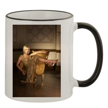 Jenni Falconer 11oz Colored Rim & Handle Mug