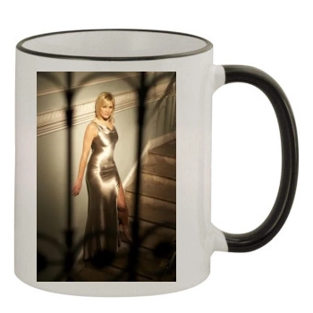 Jenni Falconer 11oz Colored Rim & Handle Mug