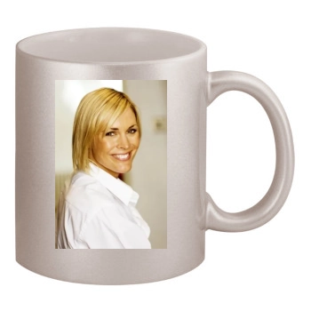 Jenni Falconer 11oz Metallic Silver Mug