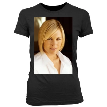 Jenni Falconer Women's Junior Cut Crewneck T-Shirt