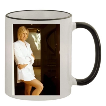 Jenni Falconer 11oz Colored Rim & Handle Mug