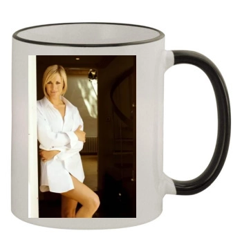 Jenni Falconer 11oz Colored Rim & Handle Mug