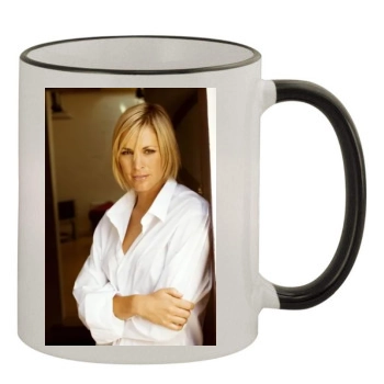 Jenni Falconer 11oz Colored Rim & Handle Mug