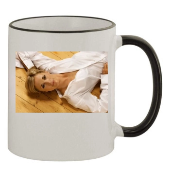 Jenni Falconer 11oz Colored Rim & Handle Mug