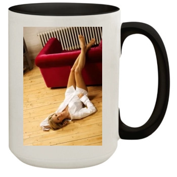 Jenni Falconer 15oz Colored Inner & Handle Mug