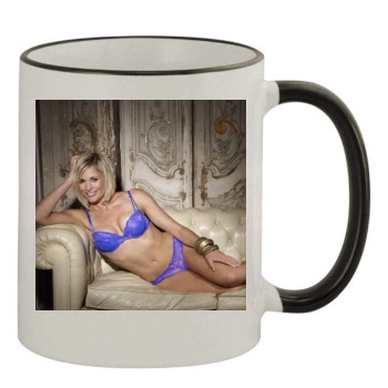 Jenni Falconer 11oz Colored Rim & Handle Mug