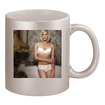 Jenni Falconer 11oz Metallic Silver Mug