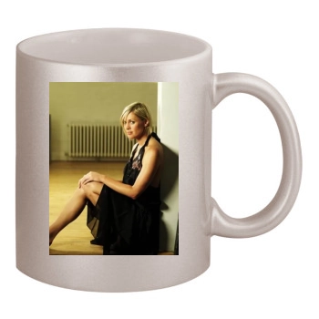 Jenni Falconer 11oz Metallic Silver Mug