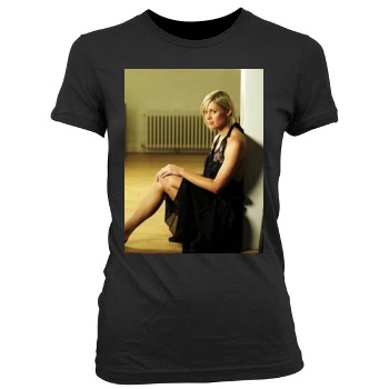 Jenni Falconer Women's Junior Cut Crewneck T-Shirt