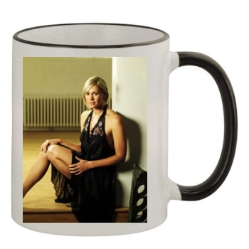 Jenni Falconer 11oz Colored Rim & Handle Mug