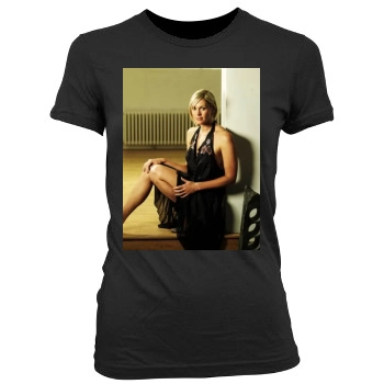 Jenni Falconer Women's Junior Cut Crewneck T-Shirt