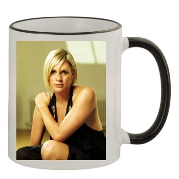 Jenni Falconer 11oz Colored Rim & Handle Mug