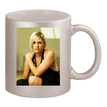 Jenni Falconer 11oz Metallic Silver Mug