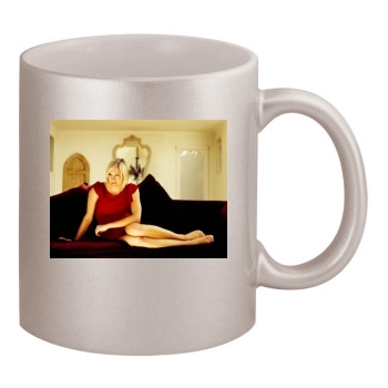 Jenni Falconer 11oz Metallic Silver Mug