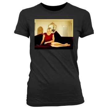 Jenni Falconer Women's Junior Cut Crewneck T-Shirt