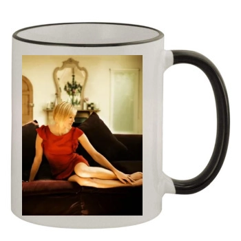 Jenni Falconer 11oz Colored Rim & Handle Mug