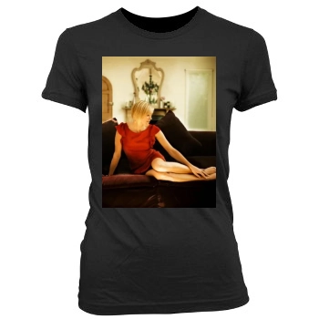 Jenni Falconer Women's Junior Cut Crewneck T-Shirt