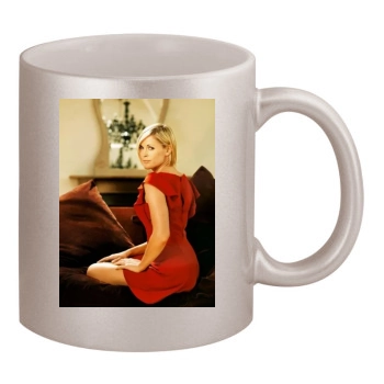 Jenni Falconer 11oz Metallic Silver Mug