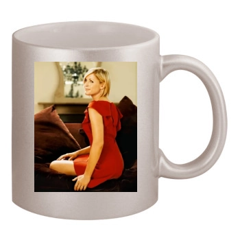 Jenni Falconer 11oz Metallic Silver Mug