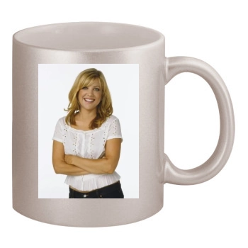 Jennifer Aspen 11oz Metallic Silver Mug