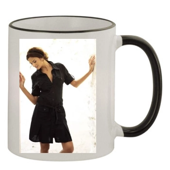 Jennifer Lamiraqui 11oz Colored Rim & Handle Mug
