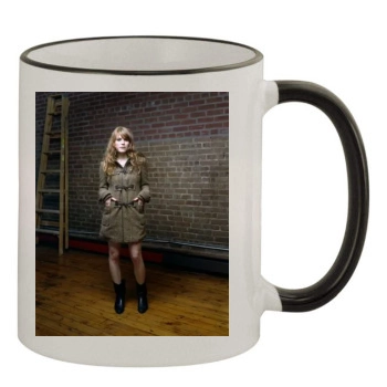 Jenny Lewis 11oz Colored Rim & Handle Mug