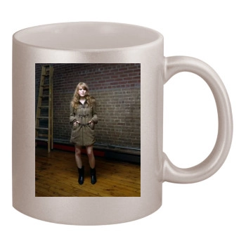 Jenny Lewis 11oz Metallic Silver Mug