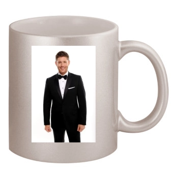 Jensen Ackles 11oz Metallic Silver Mug