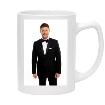 Jensen Ackles 14oz White Statesman Mug