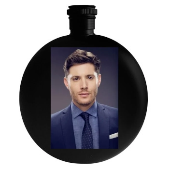 Jensen Ackles Round Flask