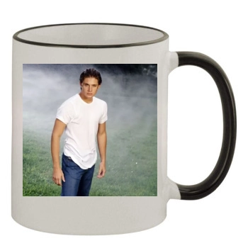 Jensen Ackles 11oz Colored Rim & Handle Mug