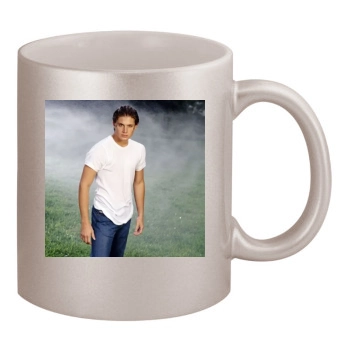 Jensen Ackles 11oz Metallic Silver Mug