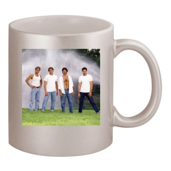 Jensen Ackles 11oz Metallic Silver Mug