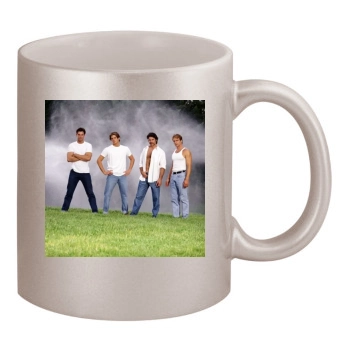 Jensen Ackles 11oz Metallic Silver Mug