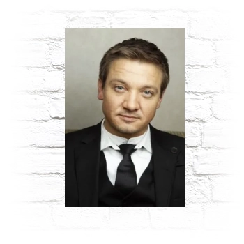 Jeremy Renner Metal Wall Art