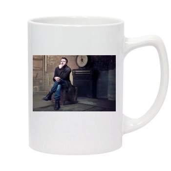 Jeremy Renner 14oz White Statesman Mug