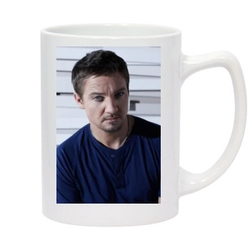 Jeremy Renner 14oz White Statesman Mug