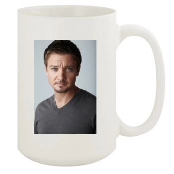 Jeremy Renner 15oz White Mug