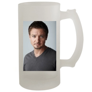 Jeremy Renner 16oz Frosted Beer Stein