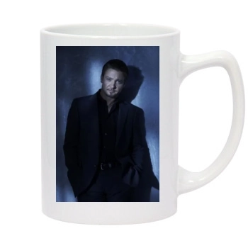 Jeremy Renner 14oz White Statesman Mug