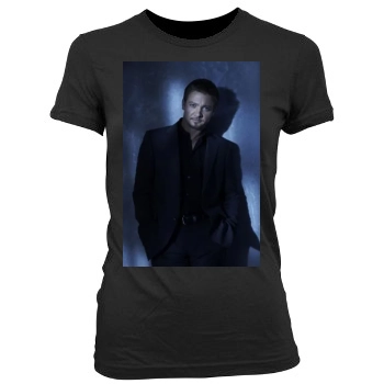 Jeremy Renner Women's Junior Cut Crewneck T-Shirt